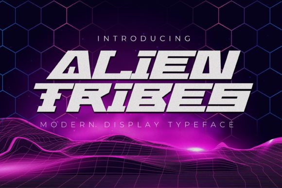 Alien Tribes: A Font for Strategic Branding and Bold Visual Communication