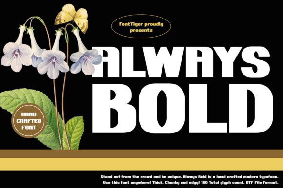 Always Bold: A Powerful Font for Every Project