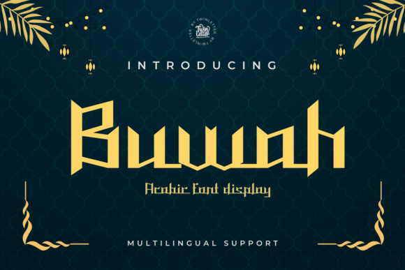 Buwah: A Font That Elevates Branding and Design with Arabic Elegance