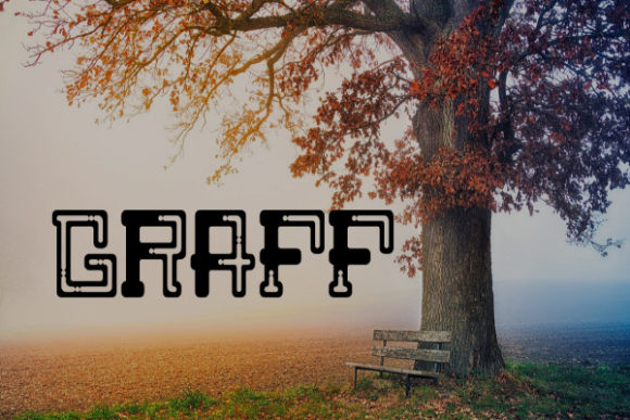 Graff: A Playful Display Font for Creative Projects