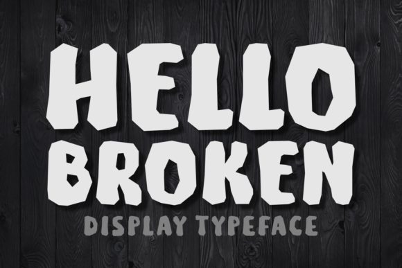 Hello Broken: The Chubby Display Font That’s Making Waves in Design