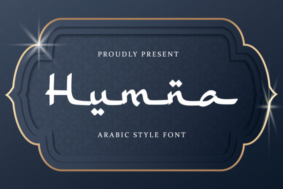 Humna: The Arabic-Styled Font for Modern Design Needs