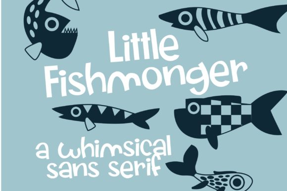 Little Fishmonger: A Playful Font for Creative Projects
