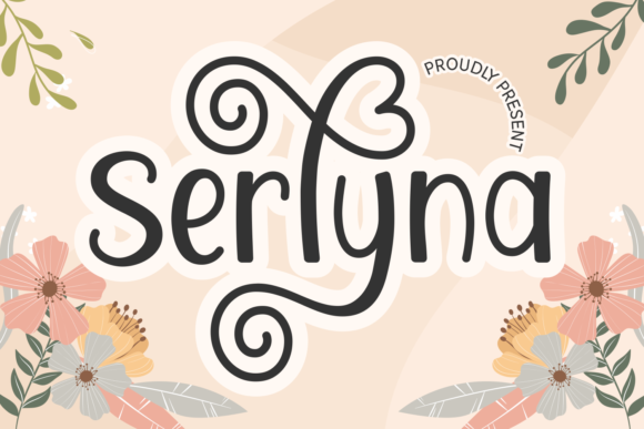 Serlyna: A Feminine and Elegant Display Font