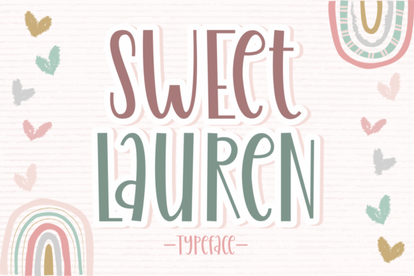 Sweet Lauren: A Strategic Display Typeface for Playful Branding and Communication