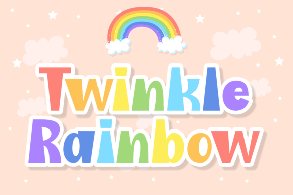 Twinkle Rainbow: A Charming Font for Creative Projects