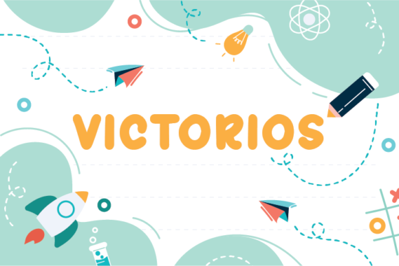 Victorios and Victorios: A Unique Display Font for Creative Expression
