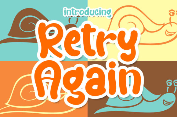 Why Retry Again is a Versatile Choice for Display Typography